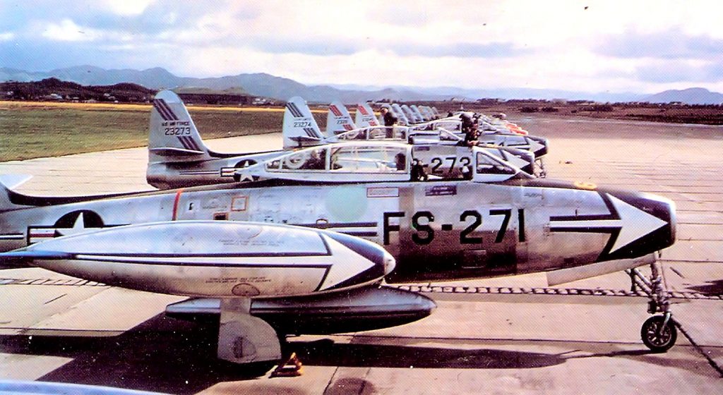 Republic F 84g Thunderjet Flight Journal